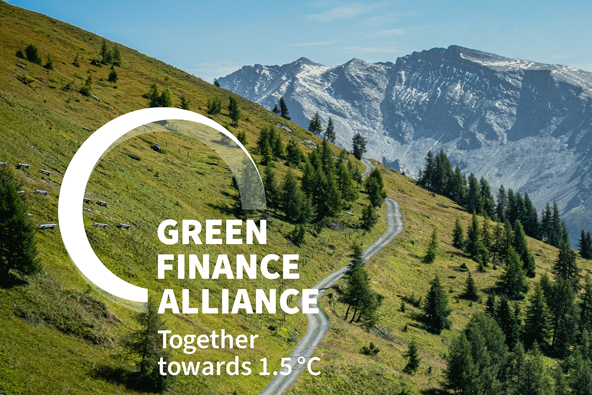 members of the Green Finance Alliance at the launch event